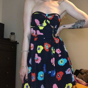 Floral print dress